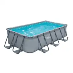 toom Baumarkt Aufstellpool 'Elite Frame' grau 400 x 200 x 100 cm Angebot