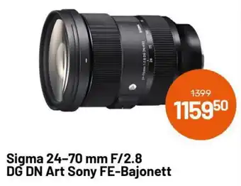 Kamera Express Sigma 24-70 mm F/2.8 DG DN Art Sony FE-Bajonett Angebot