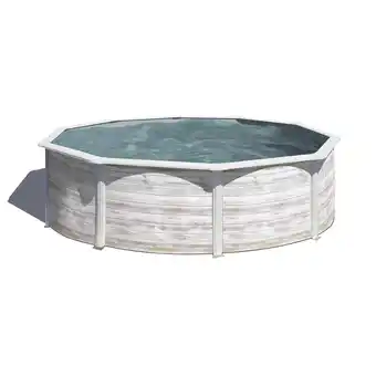 toom Baumarkt GRE Stahlwandpool-Set 'Nordic' Ø 350 x 120 cm mit Sicherheitsleiter und Sandfilteranlage Angebot