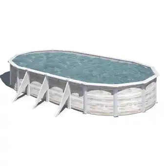 toom Baumarkt GRE Stahlwandpool-Set 'Nordic' 730 x 375 x 120 cm mit Sandfilter und Sicherheitsleiter Angebot