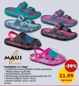 PENNY Pantoletten oder Clogs Angebot