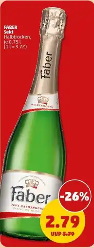 PENNY FABER Sekt Halbtrocken Angebot