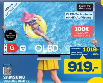 Euronics Berlet SAMSUNG GQ55S93D OLED-TV Angebot