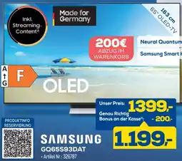 Euronics Berlet SAMSUNG GQ65S93DAT Angebot