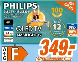 Expert PHILIPS QLED TV 43PUS8209 Angebot