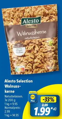 Lidl Alesto Selection Walnuss- kerne Angebot