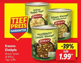 Lidl Erascco Eintöpfe Angebot