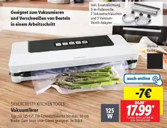 Lidl SILVERCREST KITCHEN TOOLS Vakuumierer Angebot