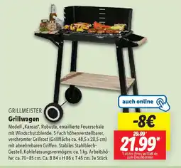 Lidl GRILLMEISTER Grillwagen Angebot