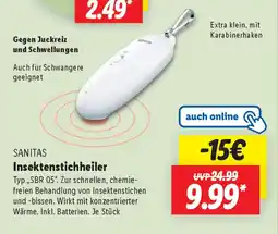 Lidl SANITAS Insektenstichheiler Angebot