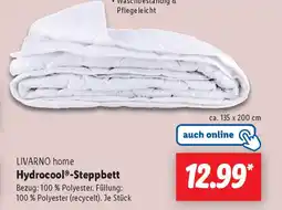 Lidl LIVARNO home Hydrocool-Steppbett Angebot