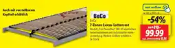 Lidl BeCo 7-Zonen Luxus-Lattenrost Angebot
