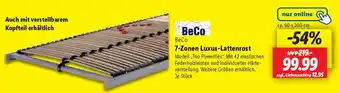 Lidl BeCo 7-Zonen Luxus-Lattenrost Angebot