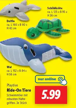 Lidl Playtive Ride-On Tiere Angebot