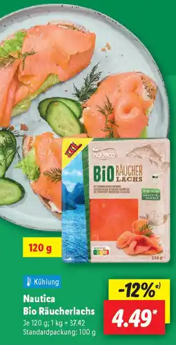 Lidl Nautica Bio Räucherlachs Angebot
