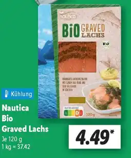 Lidl Nautica Bio Graved Lachs Angebot