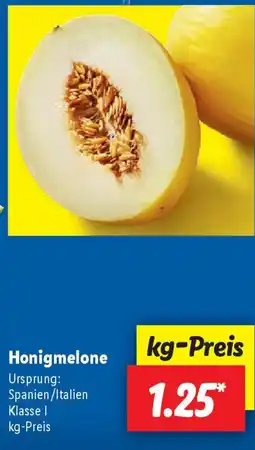 Lidl Honigmelone Angebot