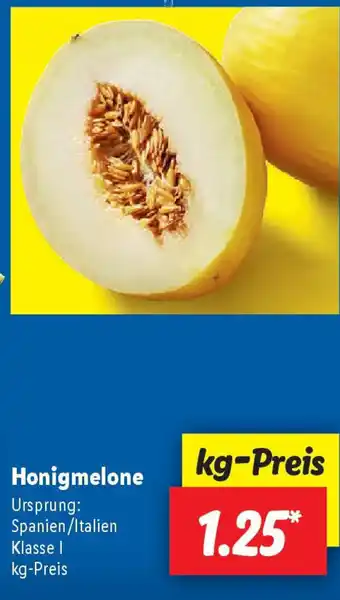 Lidl Honigmelone Angebot