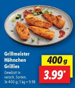 Lidl Grillmeister Hähnchen Grillies Angebot