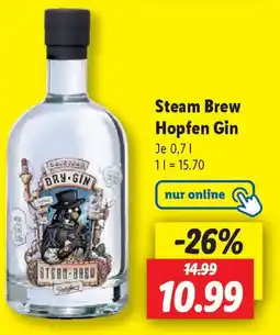 Lidl Steam Brew Hopfen Gin Angebot