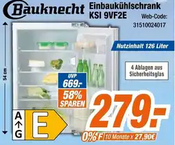 Expert Bauknecht Einbaukühlschrank KSI 9VF2E Angebot