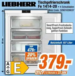 Expert LIEBHERR Tischgefrierschrank Fe 1414-20 Angebot
