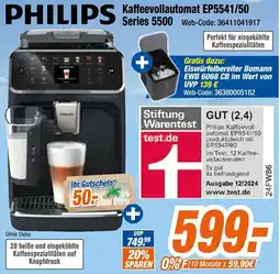 Expert PHILIPS Kaffeevollautomat EP5541/50 Series 5500 Angebot
