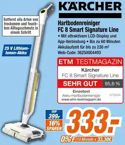 Expert KÄRCHER Hartbodenreiniger FC 8 Smart Signature Line Angebot