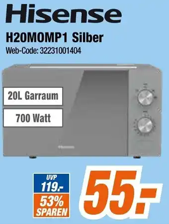 Expert Hisense H20MOMP1 Silber Angebot