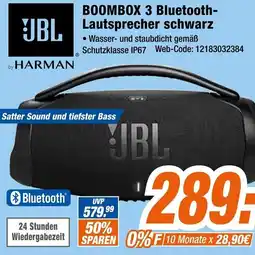 Expert JBL BOOMBOX 3 Bluetooth Lautsprecher schwarz Angebot