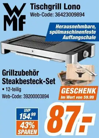 Expert WMF Tischgrill Lono Angebot