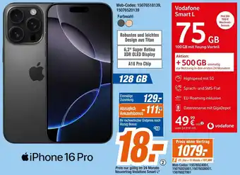 Expert Apple iPhone 16 Pro Angebot