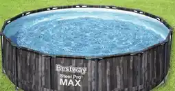 B1 Discount Baumarkt BestWay Steel Pro MAX Aufstellpool Komplett-Set Angebot