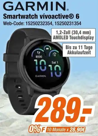 Expert GARMIN Smartwatch vívoactive 6 Angebot