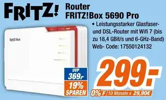 Expert FRITZ! Router Box 5690 Pro Angebot