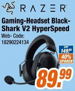 Expert RAZER Gaming-Headset Black Shark V2 HyperSpeed Angebot