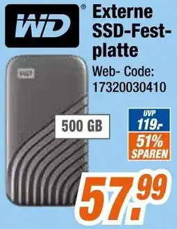 Expert WD Externe SSD Festplatte Angebot