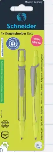 Rossmann Schneider Kugelschreiber Reco Angebot