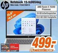 Expert hp Notebook 15-fc0654ng Angebot