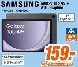 Expert SAMSUNG Galaxy Tab A9 + WiFi, Graphite Angebot
