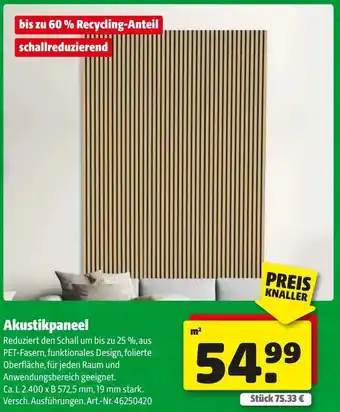 Hagebau Akustikpaneel Angebot