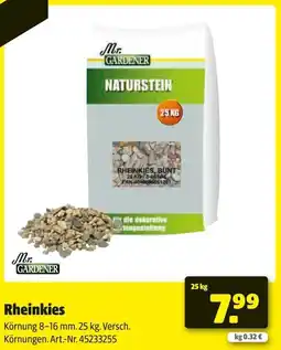 Hagebau Mr. Gardener Rheinkies Angebot