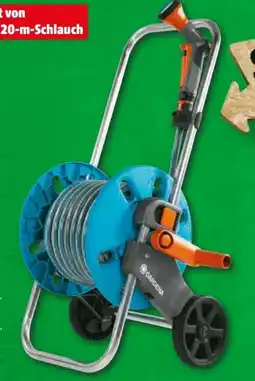 Hagebau Gardena Schlauchwagen-Set AquaRoll S Angebot