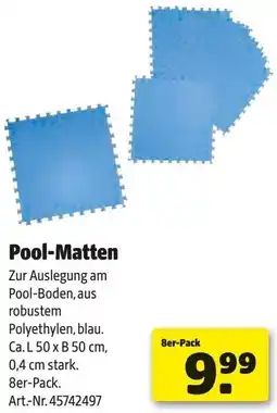 Hagebau Pool-Matten Angebot