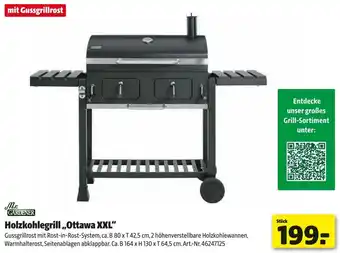 Hagebau Mr. GARDENER Holzkohlegrill „Ottawa XXL“ Angebot