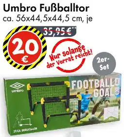 TEDi Umbro Fußballtor Angebot