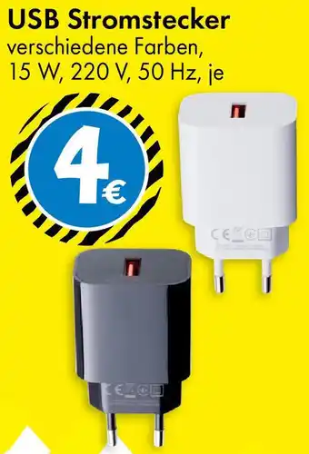 TEDi USB Stromstecker Angebot