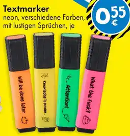 TEDi Textmarker Angebot