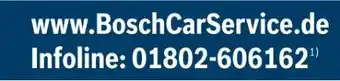 Bosch Car Service Action 22 Angebot