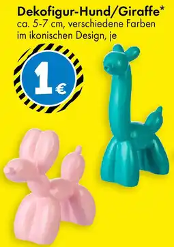TEDi Dekofigur-Hund/Giraffe Angebot